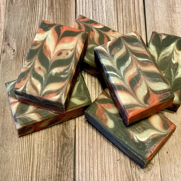 Sold out - Hand Crafted Artisan Soap with Oatmeal and Cinnamon - Picture 5 of 5